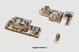Apartment for sale demi quartier, rhone-alpes, C3917 - 3 Image - 4